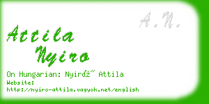 attila nyiro business card